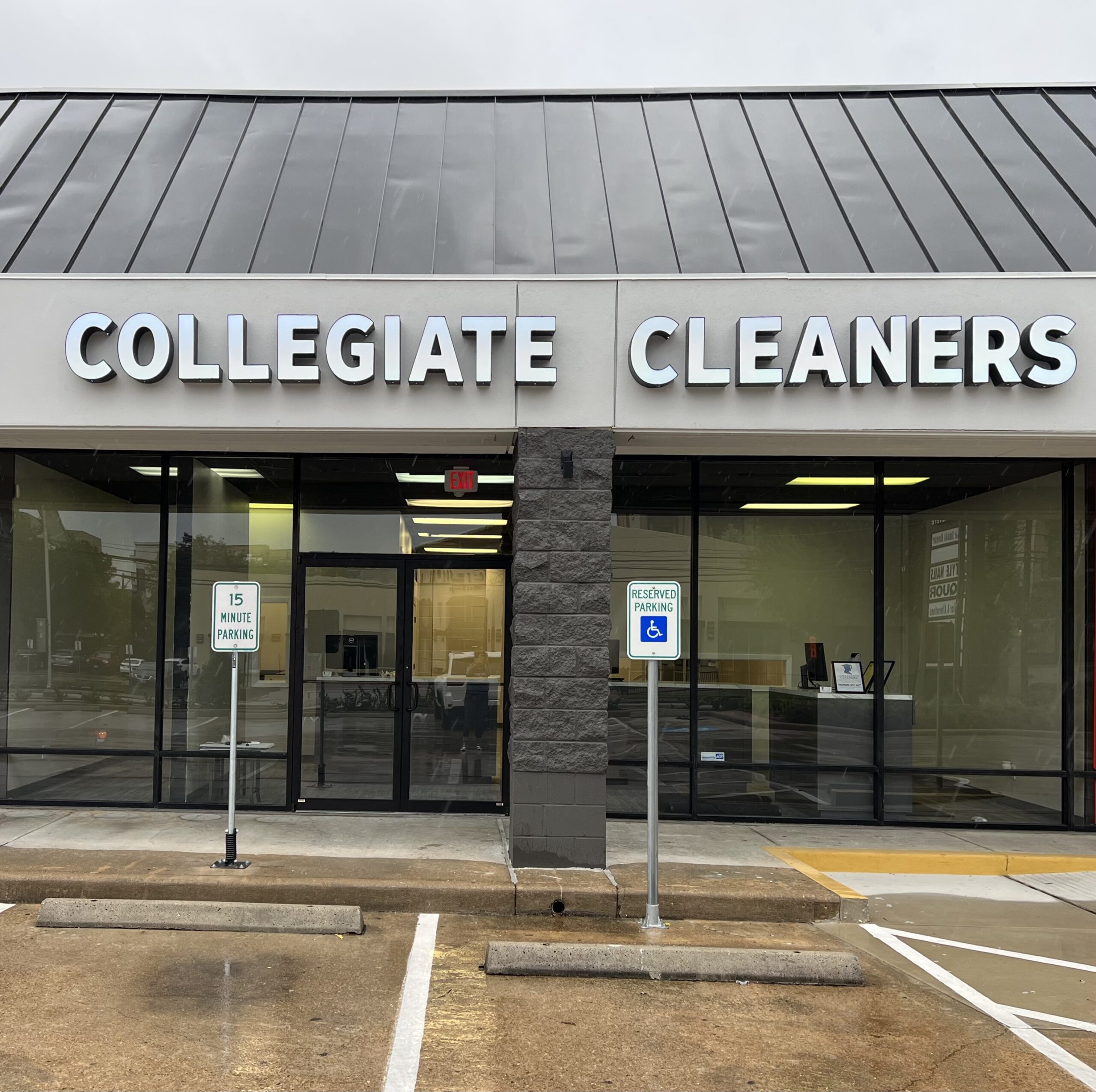 Collegiate Cleaners store front